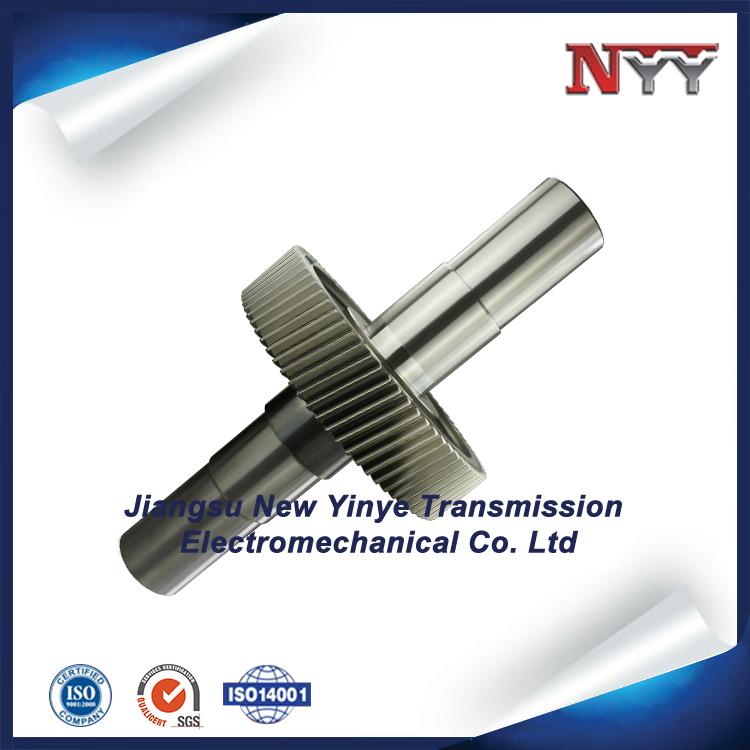 food and feed machinery 18CrNiMo7-6 DIN 6 gear shaft